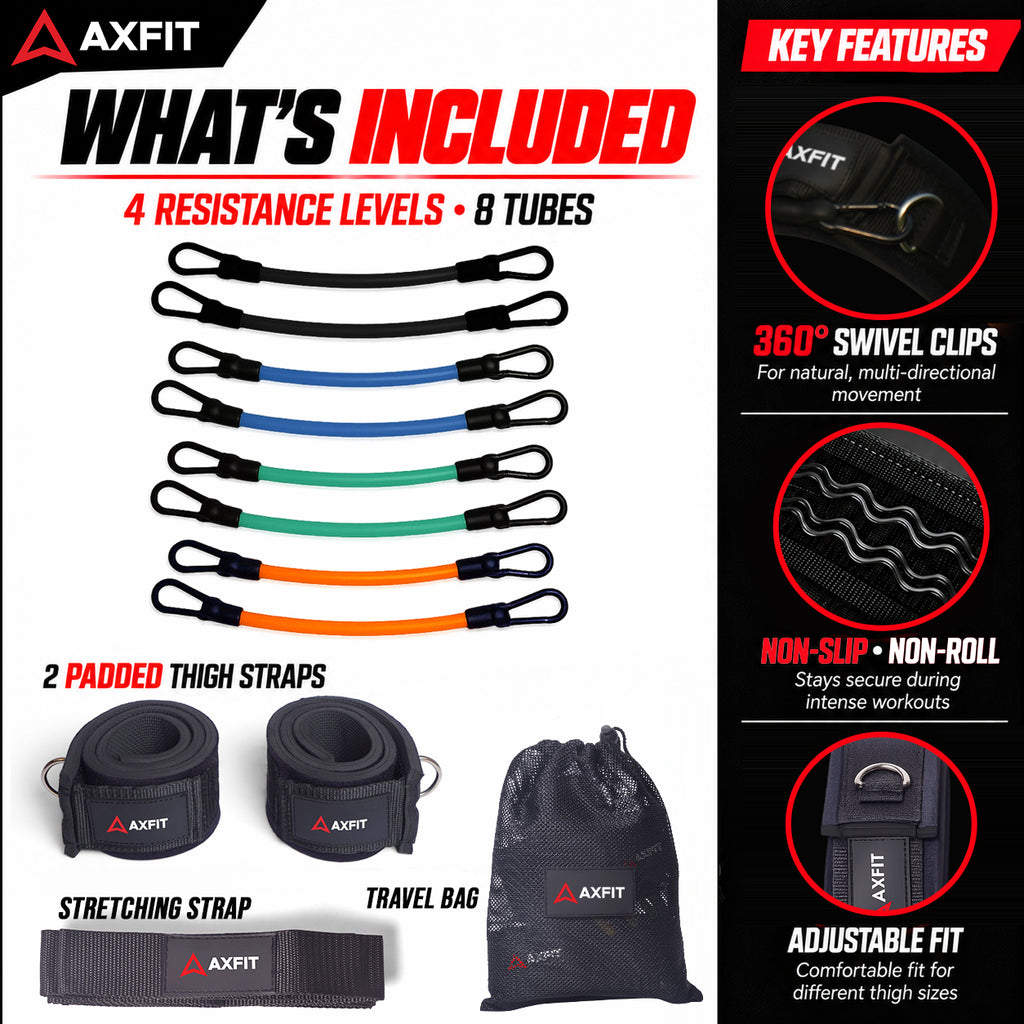 AXFIT Leg Resistance Bands