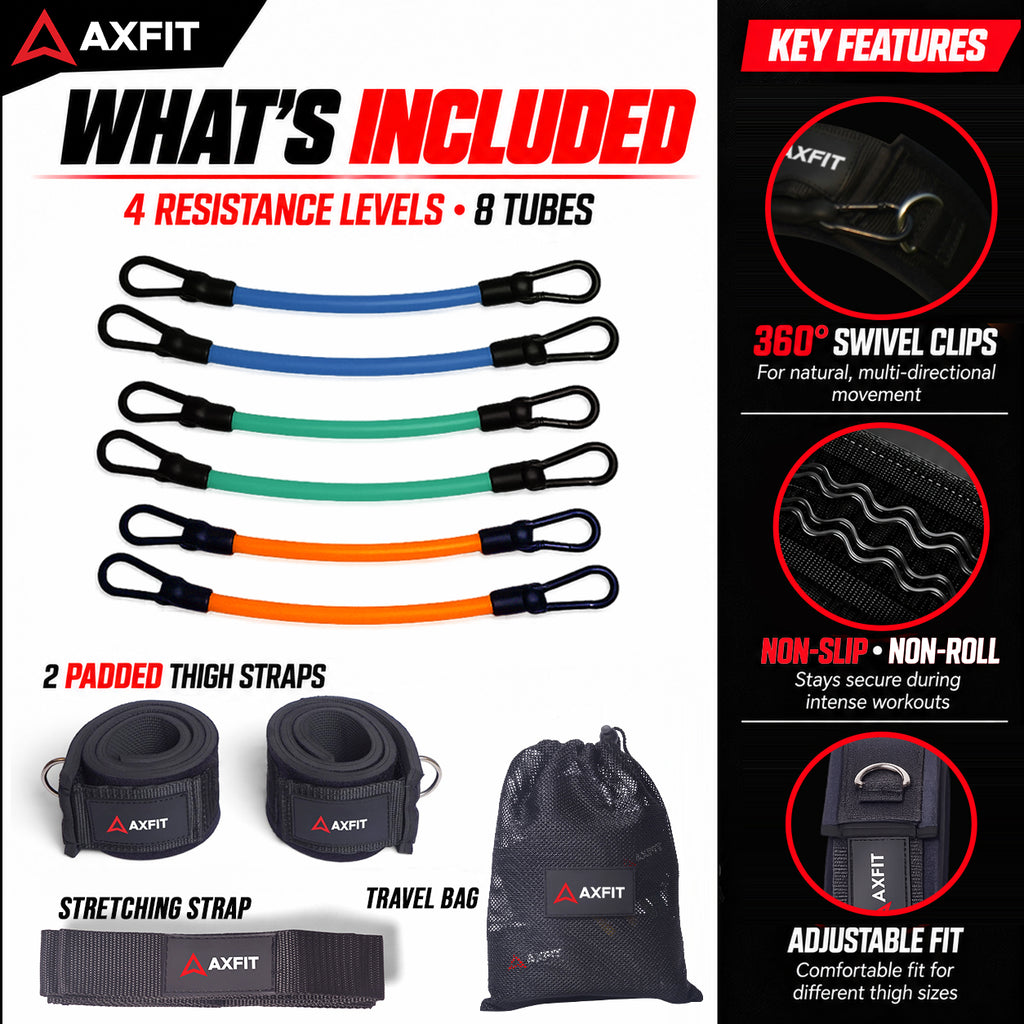 AXFIT Leg Resistance Bands
